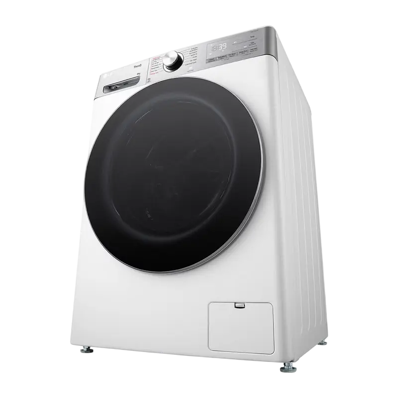 Mașină de spălat LG F4WR909P3W, 9kg, Alb