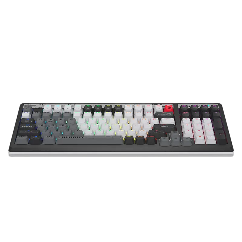 Tastatură Bloody B950, Cu fir, Gri