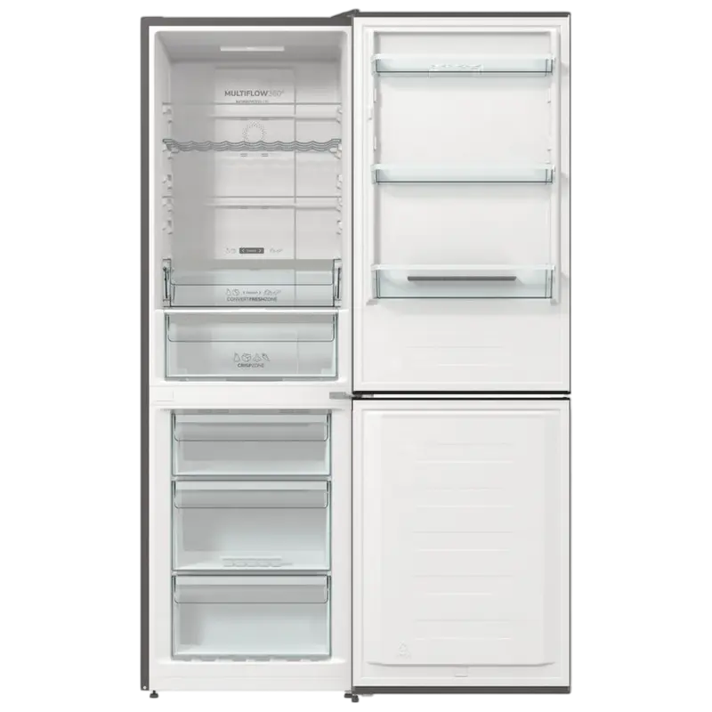 Frigider Gorenje NRK619DA2XL4, Oțel inoxidabil