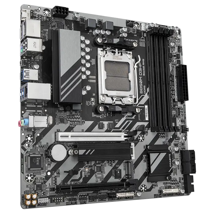 Placă de bază Gigabyte B850M D3HP, AM5, AMD B850, Micro-ATX