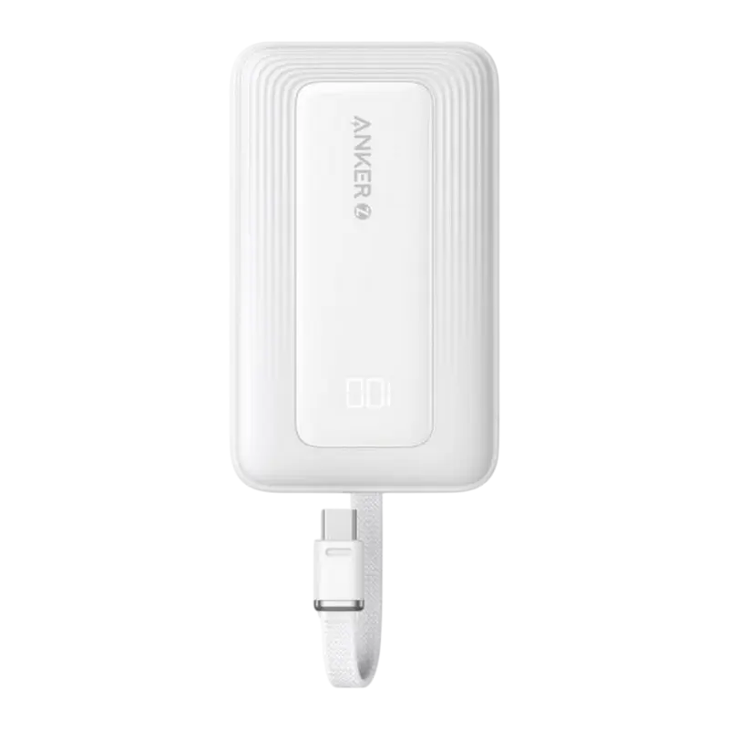 Acumulator extern Anker PowerCore Zolo, 10000mAh, Alb