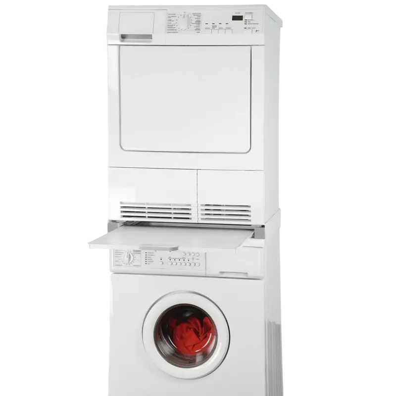 Kit montare verticala pentru uscatoare Xavax 111363,  Alb