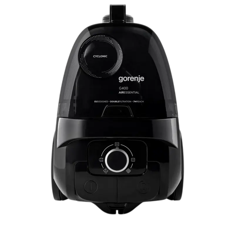 Aspirator Gorenje VCE01G4AEBK, Negru