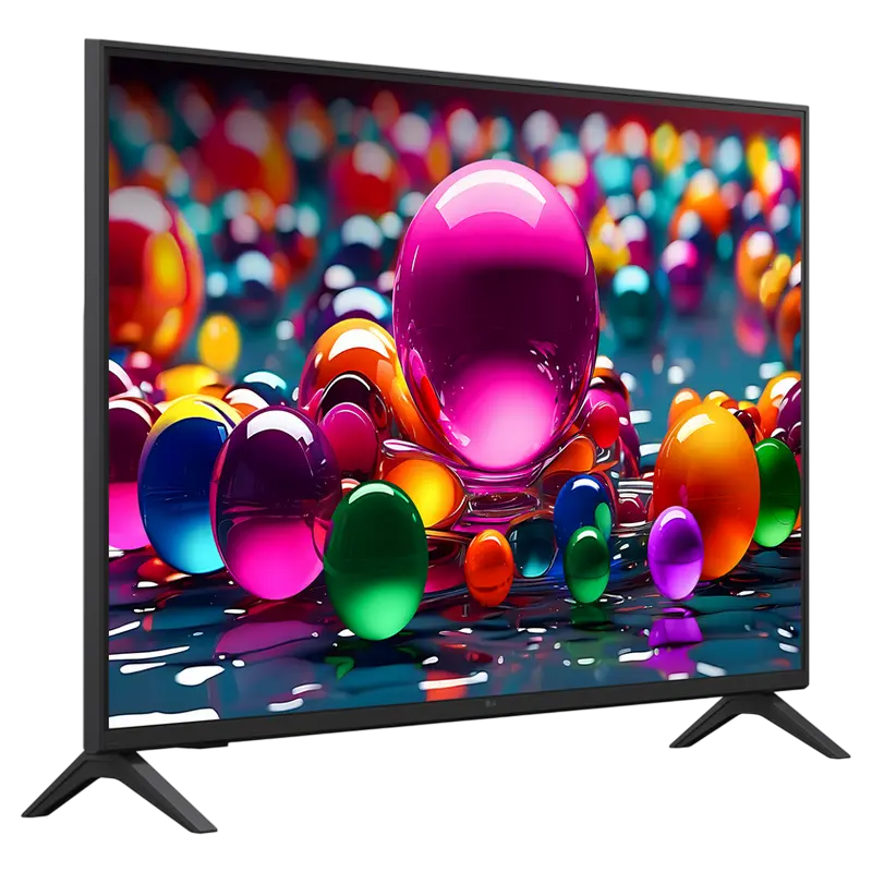 43" LED SMART Телевизор LG 43UA75006LA, 3840x2160 4K UHD, webOS, Черный