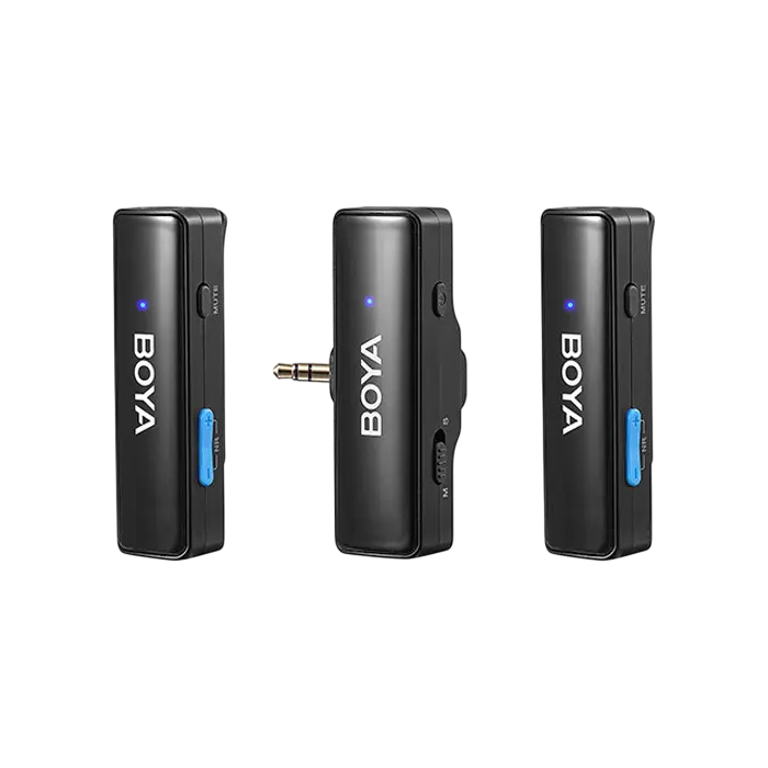 Microphone Wireless All-in-one Boya BOYALINK (2mic) Black