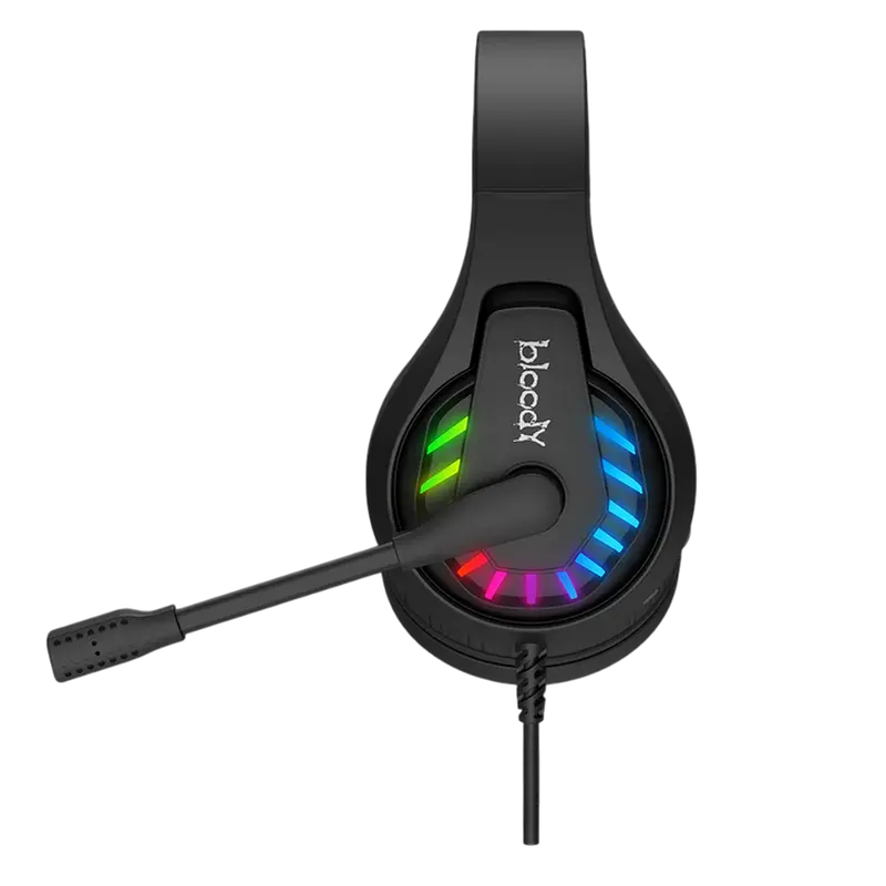 Căști gaming Bloody G230, USB, Negru