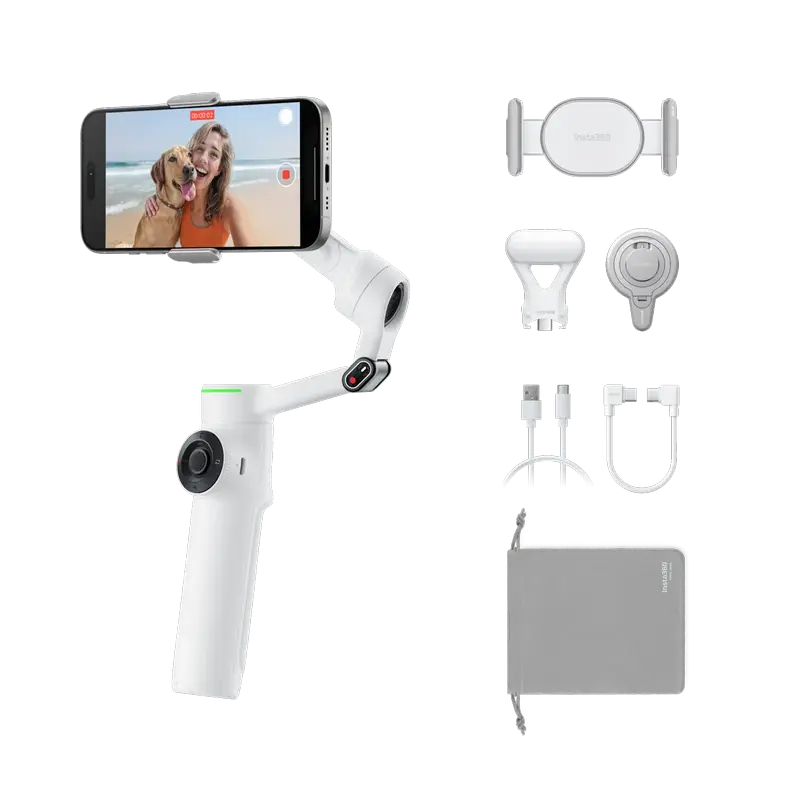 Монопод для селфи Insta360 Flow 2 Pro Creator Kit, Белый