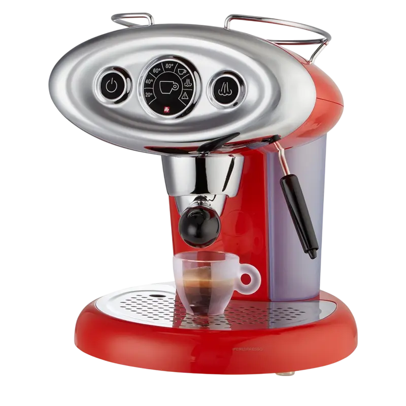 Cafetiera cu capsule illy X 7.1, 1200W, Roșu