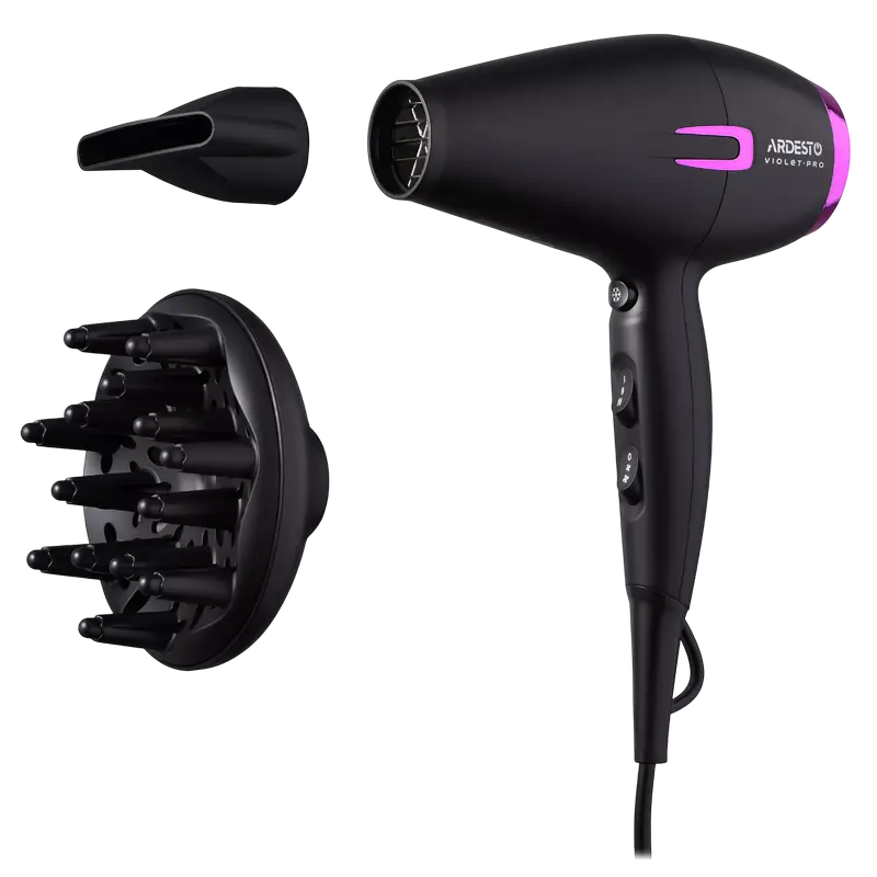 Фен Ardesto HD-Y221PRO, 2100Вт, Чёр..