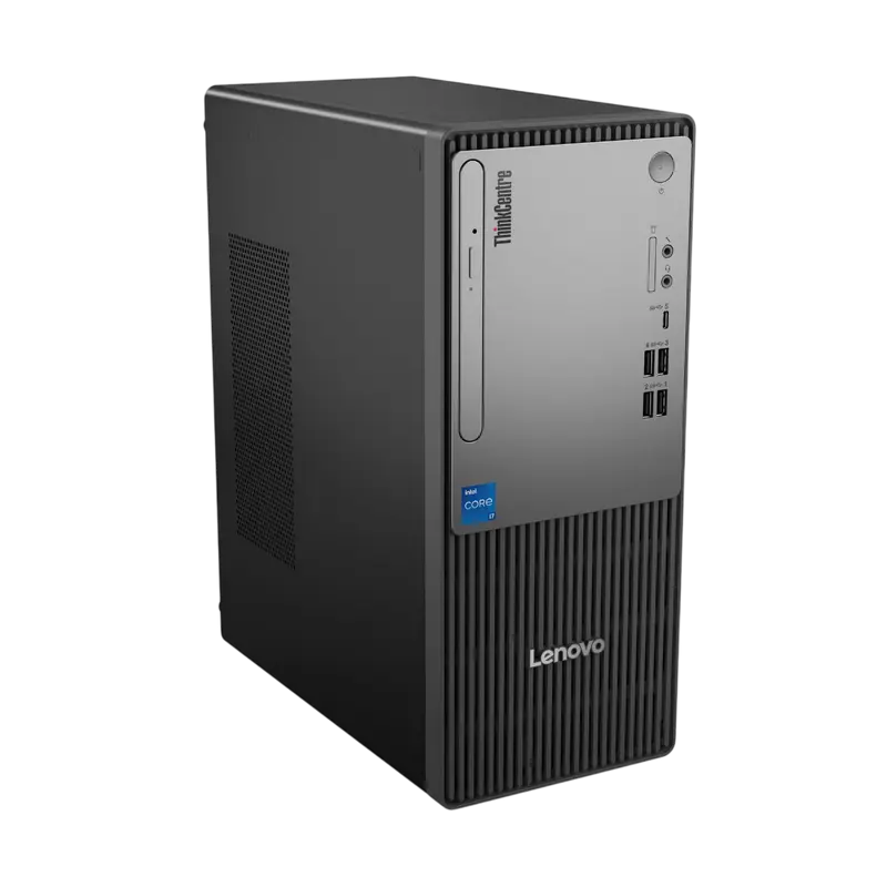 Sistem Desktop PC Lenovo ThinkCentre Neo 50t, Intel Core i3-14100, 8GB/256GB, Intel UHD Graphics 730, Fără SO