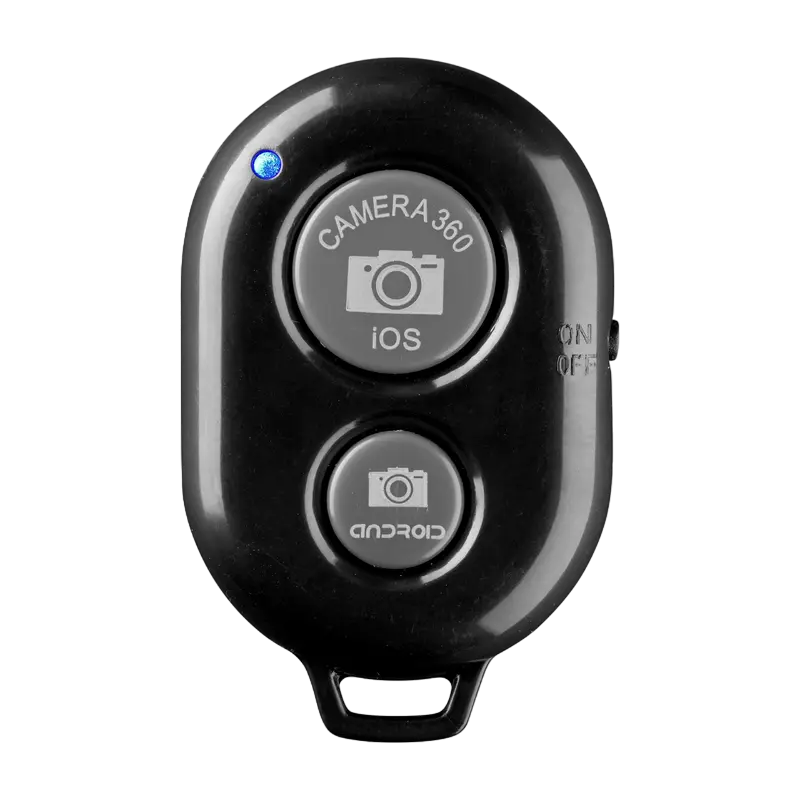 Cameră rotundă Cellularline Selfie Ring Pro Multicolor – Universală, Negru