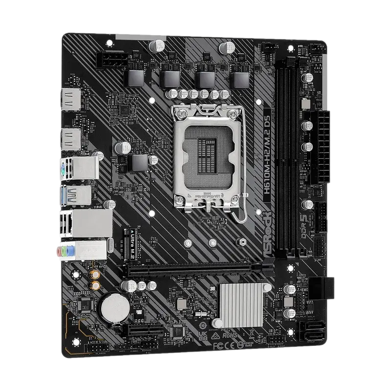 Placă de bază ASRock H610M-H2/M.2 D5, LGA1700, Intel H610, Micro-ATX