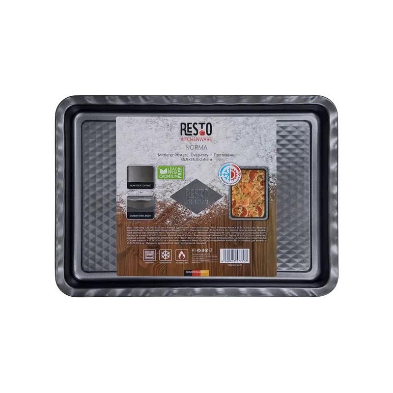 Форма для выпечки RESTO 96117, Черный