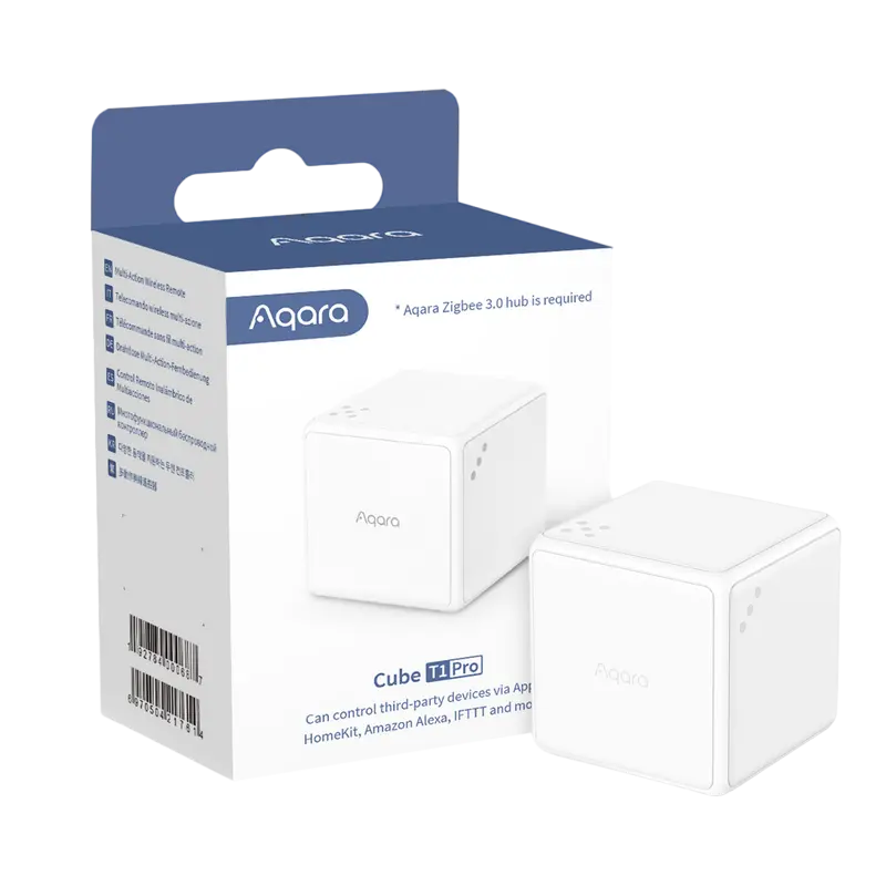 Controlor AQARA Cube T1 Pro, Alb