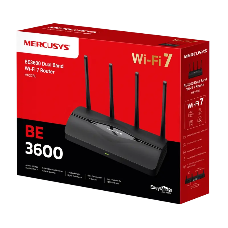 Router wireless MERCUSYS MR27BE