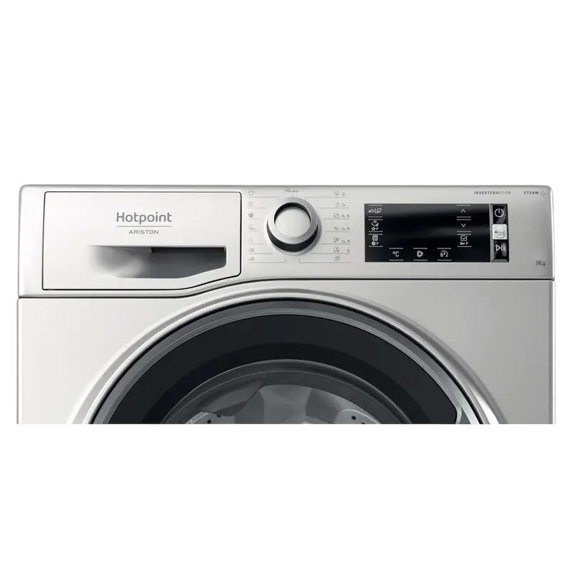 Стиральная машина Hotpoint-Ariston NLCD 948 SS A EU, 9кг, Нержавеющая сталь