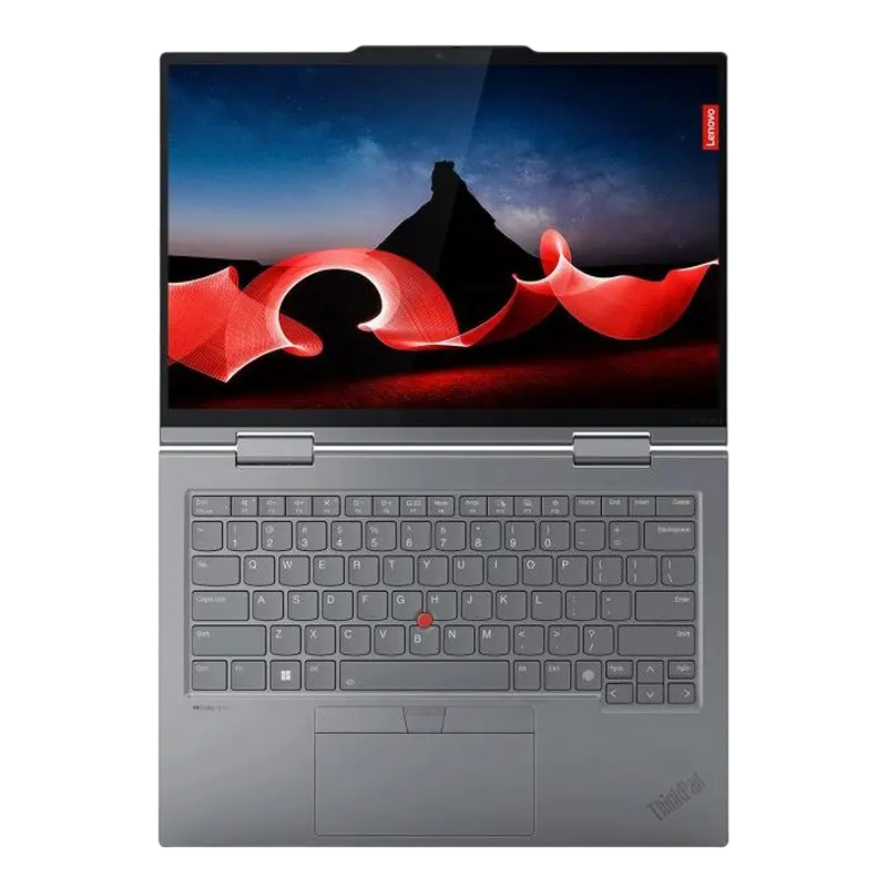 Laptop Business 14" Lenovo ThinkPad X1 2-in-1 Gen 9, Grey, Intel Core Ultra 7 155U, 32GB/1024GB, Windows 11 Pro
