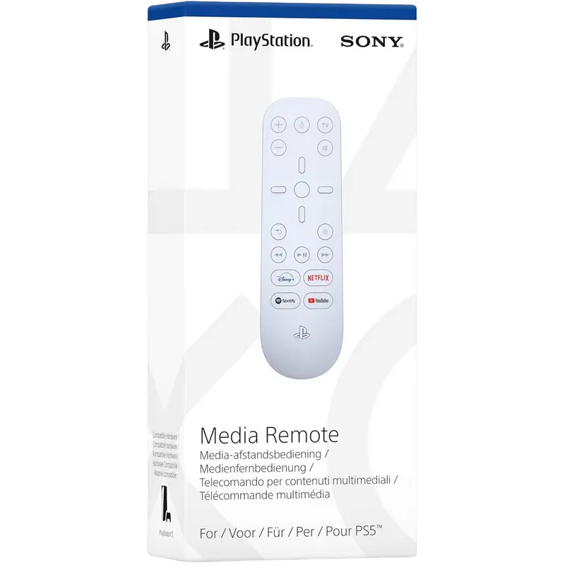 Control panel SONY PS5 Media Remote /EUR, Alb