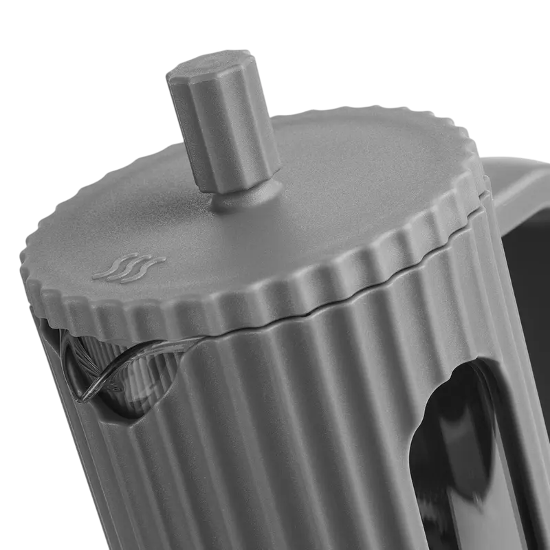 Cafetiera French Press RESTO 90534, 0,6L, Gri inchis