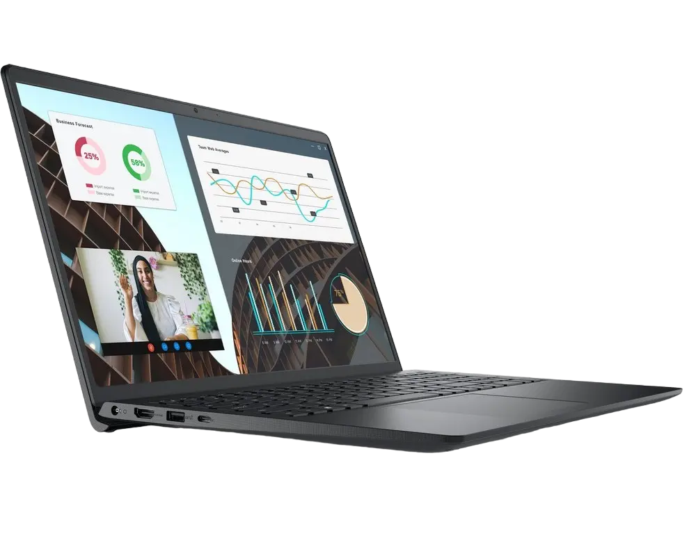 Laptop Business 15,6" DELL Vostro 3530, Carbon Black, Intel Core i5-1335U, 16GB/512GB, Windows 11 Pro