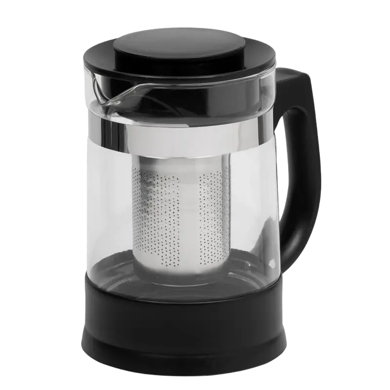 Ceainic cu infuzor RESTO 90512, 0,95L, Negru