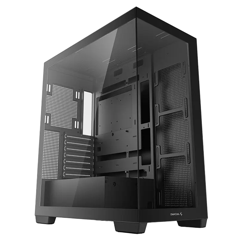 Carcasă PC Deepcool CG580, Midi-Tower, Fără PSU, Negru