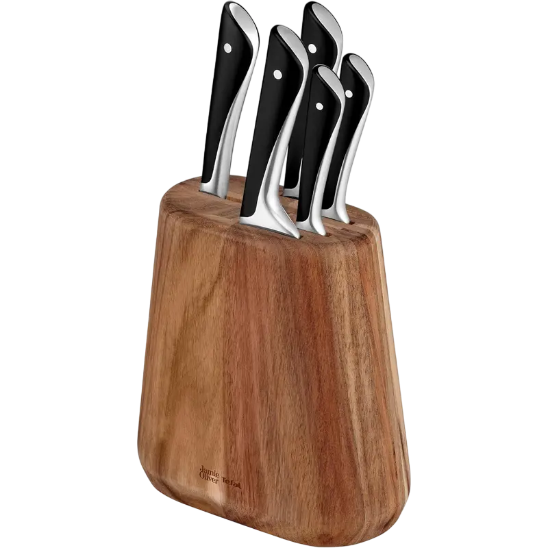 Set de Cuțite Tefal K267S556, Negru / Inox