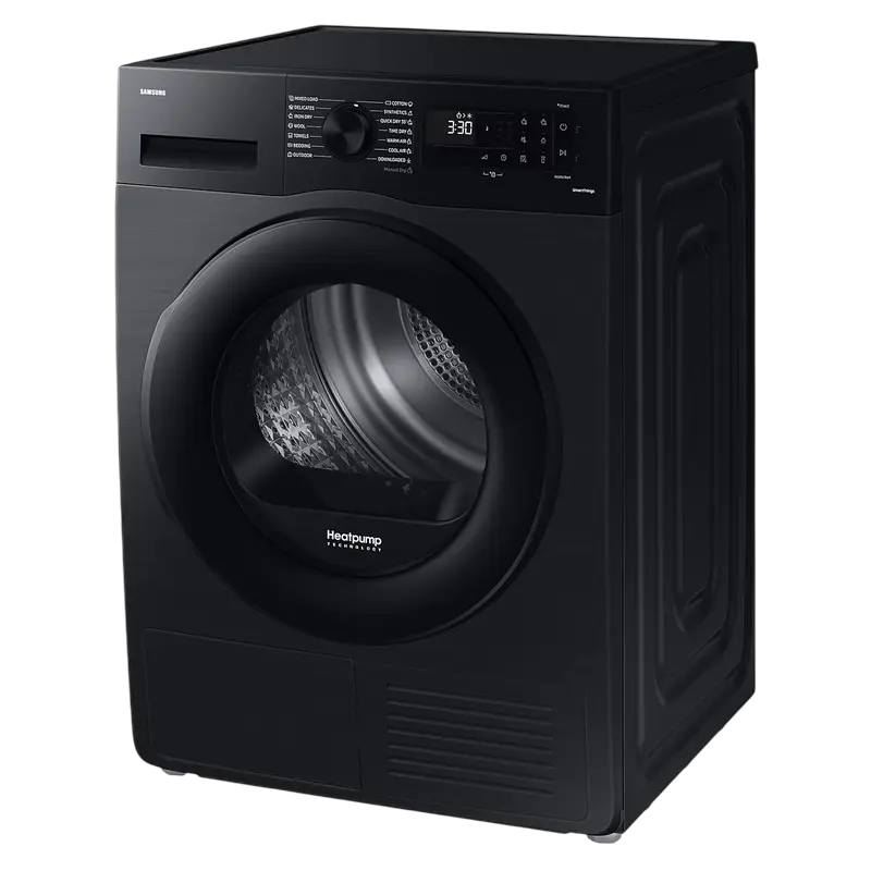 Încălzitor de rufe Samsung DV90CGC0A0ABLE, 9 kg, Negru