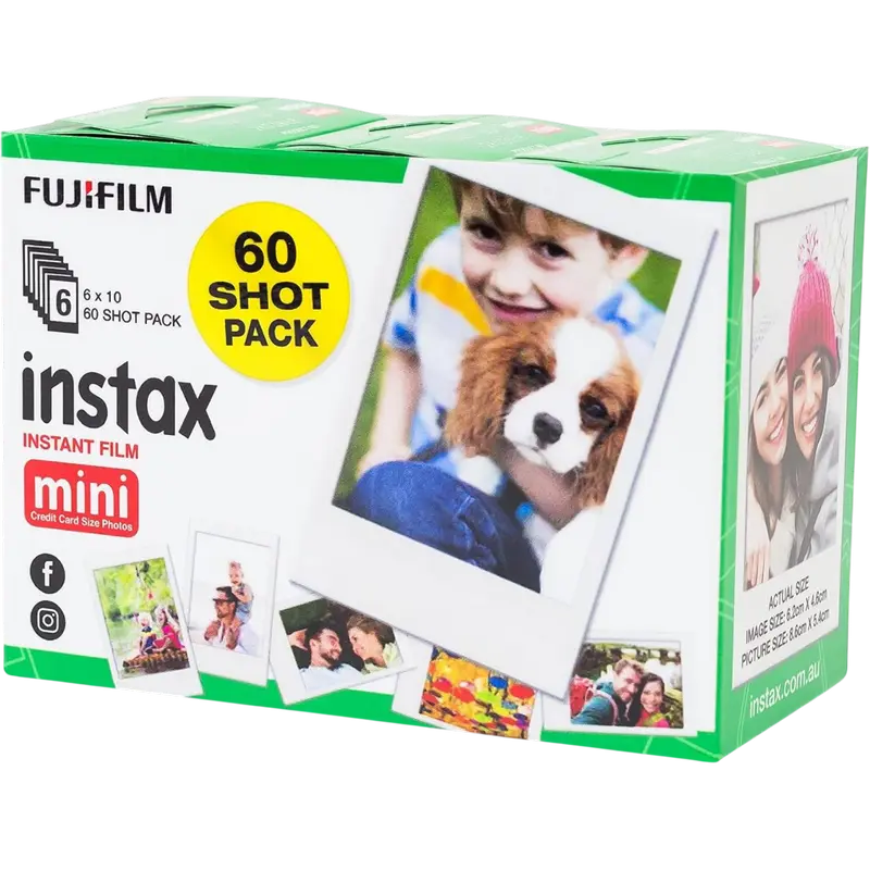 Cumpara  Camere Foto - Фотобумага instax Mini Instant Film Multi-Pac..