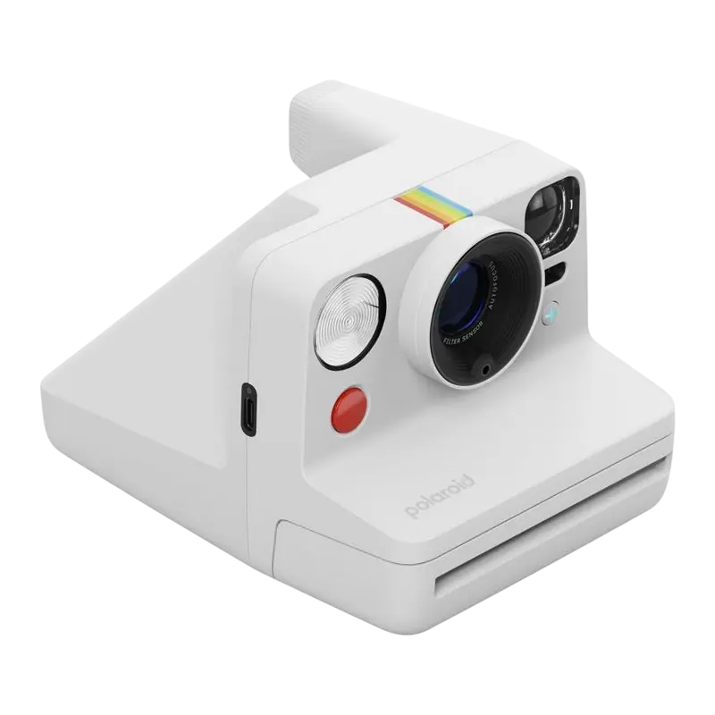 Cameră Foto Polaroid Now+ Gen 3, Alb
