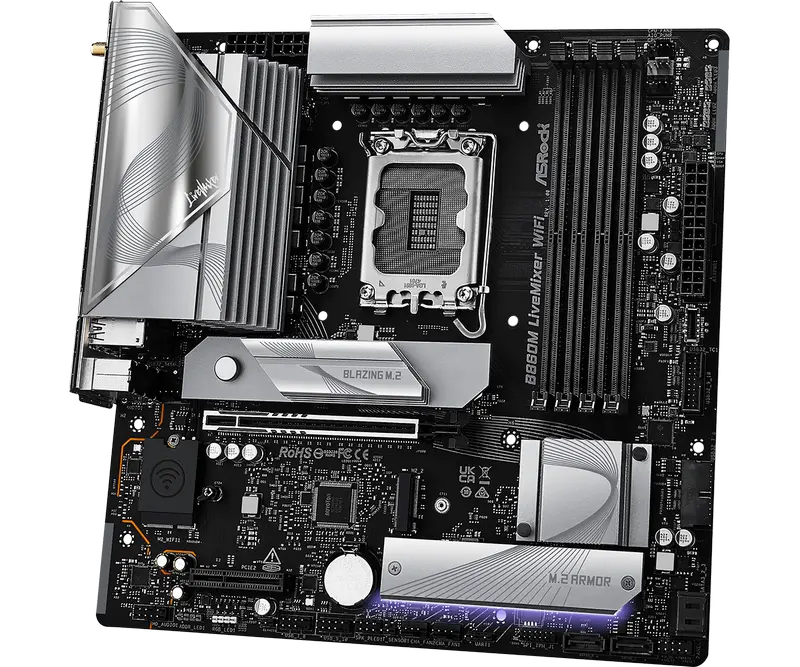 Placa de bază ASRock B860M LiveMixer WiFi