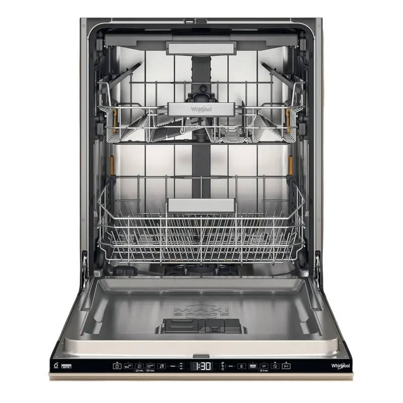 Mașină de spălat vase Whirlpool W7I HT40 T, Negru