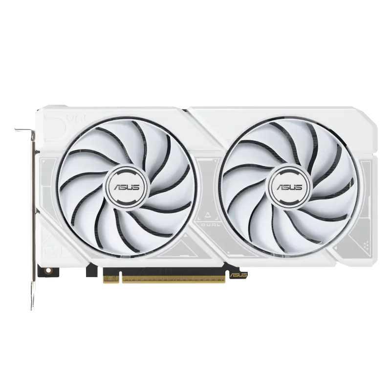 Placă video ASUS DUAL-RTX5060TI-O16G-WHITE, 16GB GDDR7 128bit
