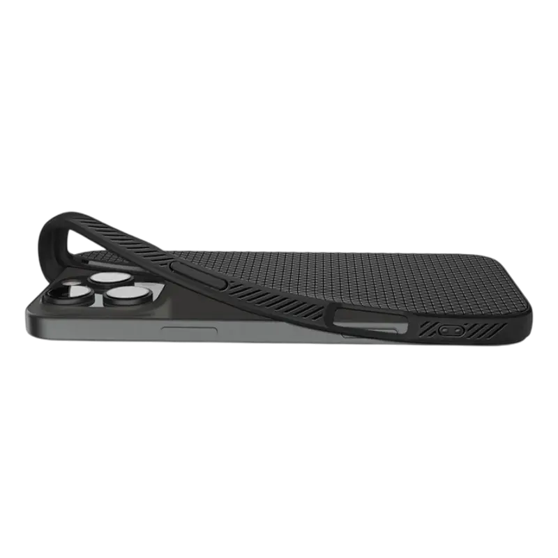 Husa Spigen iPhone 16 Pro Max Liquid Air, Negru mat