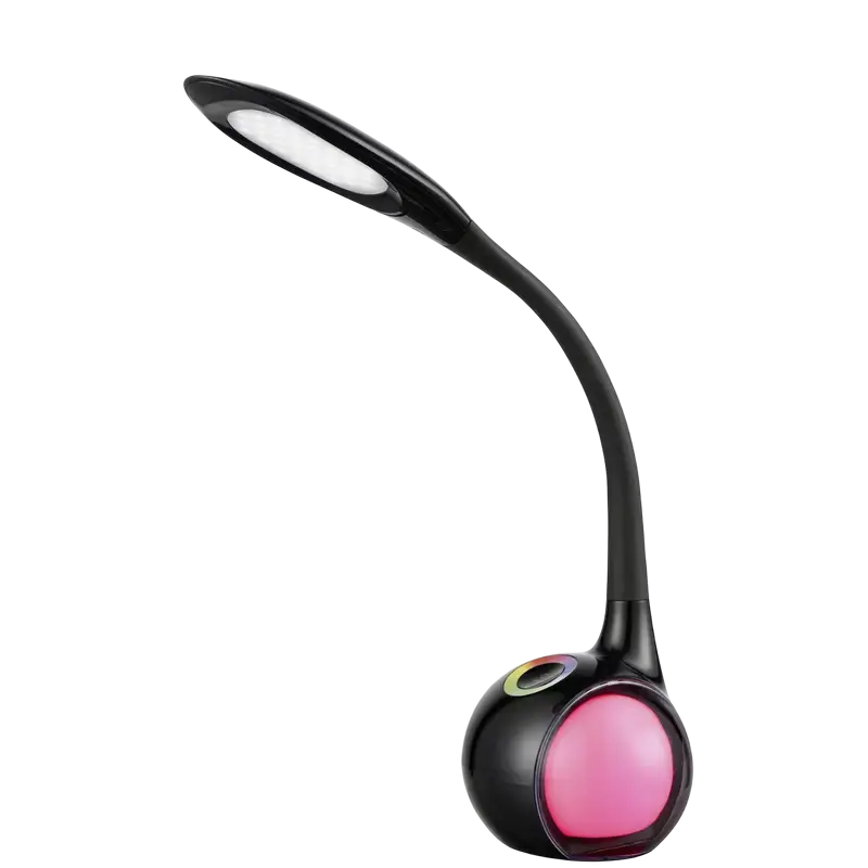 Lampa de birou Platinet PDL20BAT, Negru