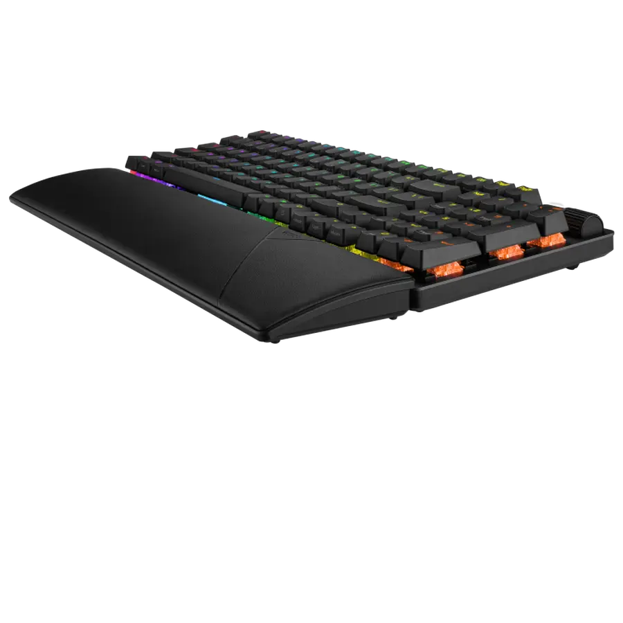 Клавиатура ASUS ROG Strix Scope II 96, Проводное / беспроводное, Чёрный