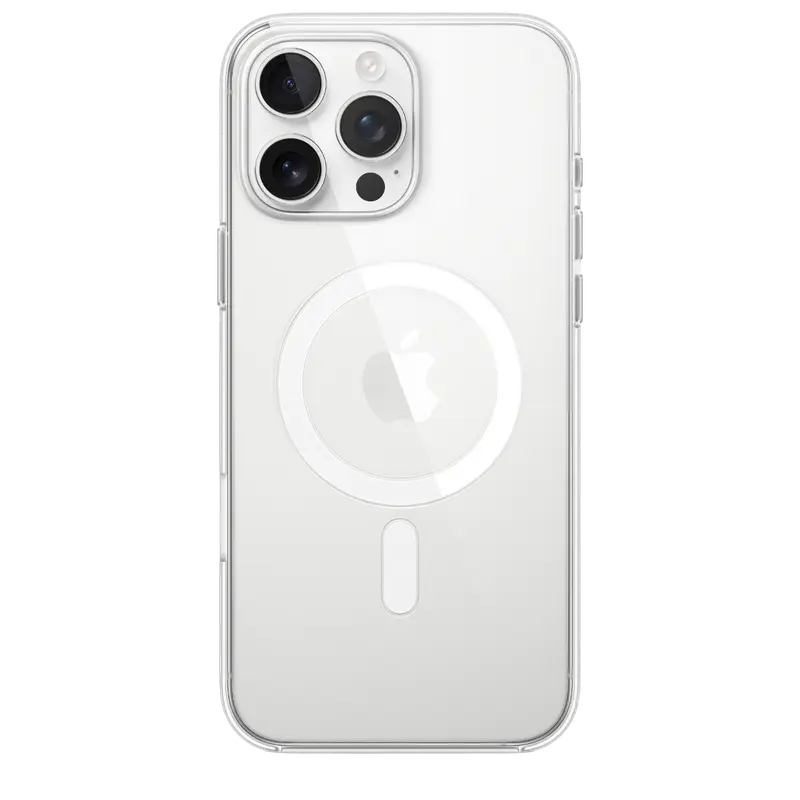 Husa Apple iPhone 16 Pro Max Clear Case cu MagSafe, Transparent