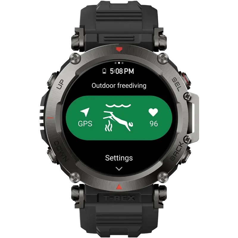 Ceasuri inteligente Xiaomi Amazfit T-Rex Ultra, 47mm, Abyss Black
