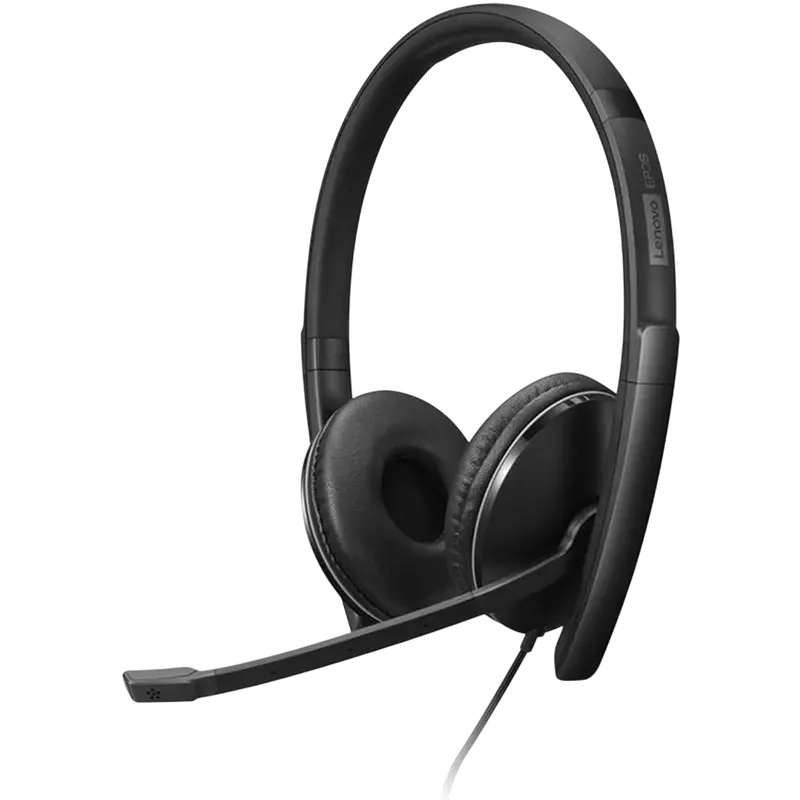 Căști Lenovo ANC Headset Gen 2 Teams, Negru