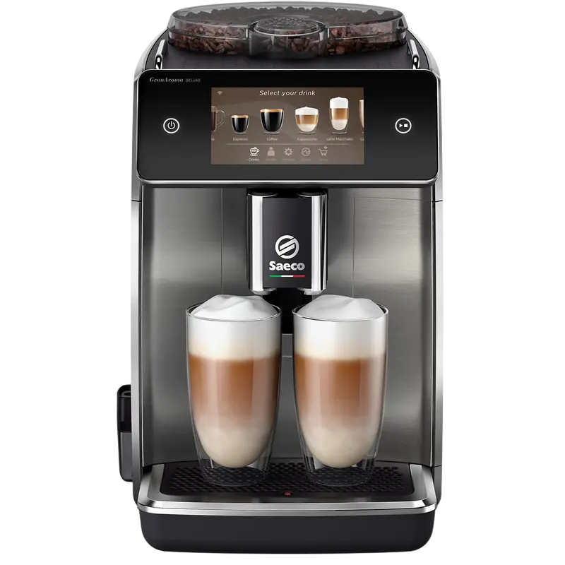 Espressor Saeco SM6685/00, Negru | Oțel inoxidabil