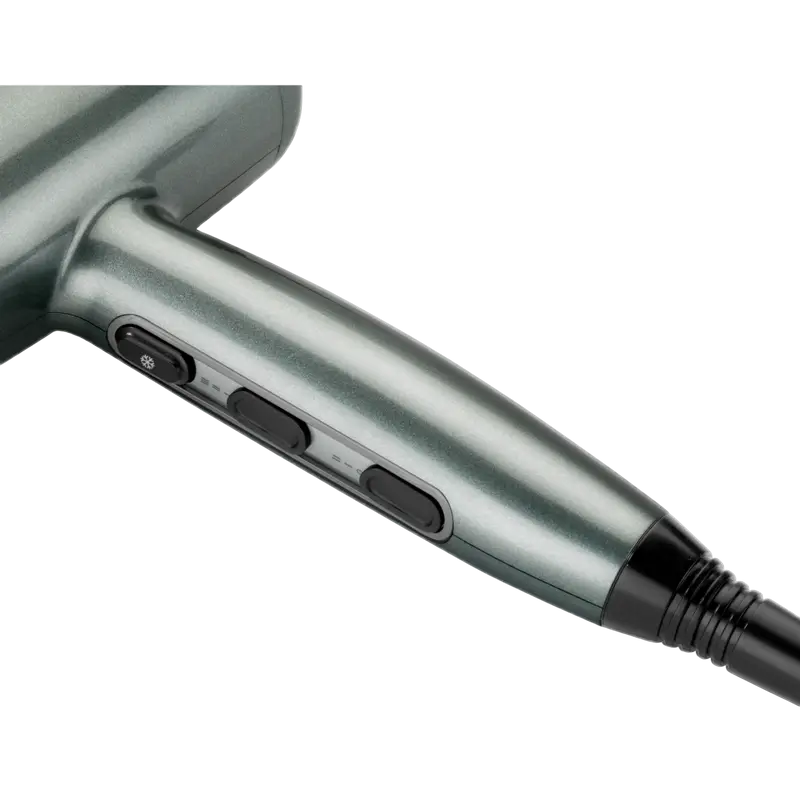 Uscător de păr BaByliss D581E, 2100W, Gri