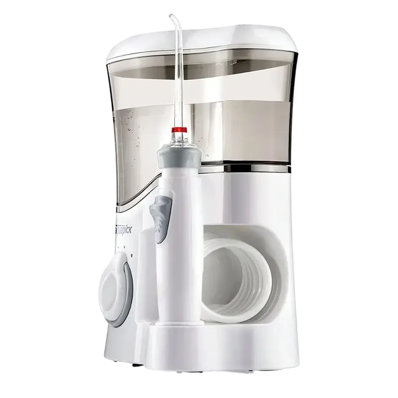 Irigator oral Aquapick AQ 350 + Pastă de dinţi AQ-32, Alb