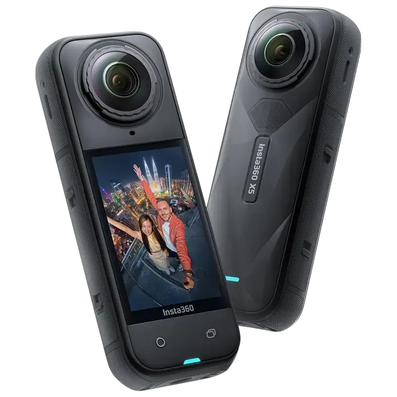 Cameră Video Sport Insta360 X5 Starter Bundle, Negru