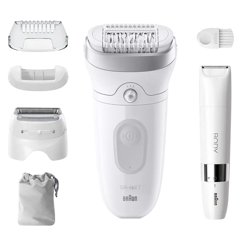 Epilator Braun SE7441, Alb