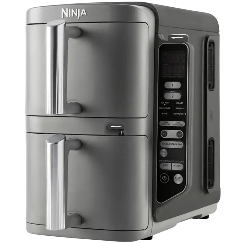 Аэрофритюрница Ninja Double Stack XL Smart SL451EU, Серый