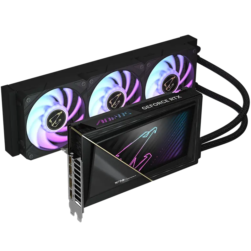 Placă Video Gigabyte GV-N5090AORUSX W-32GD, 32GB GDDR7 512bit