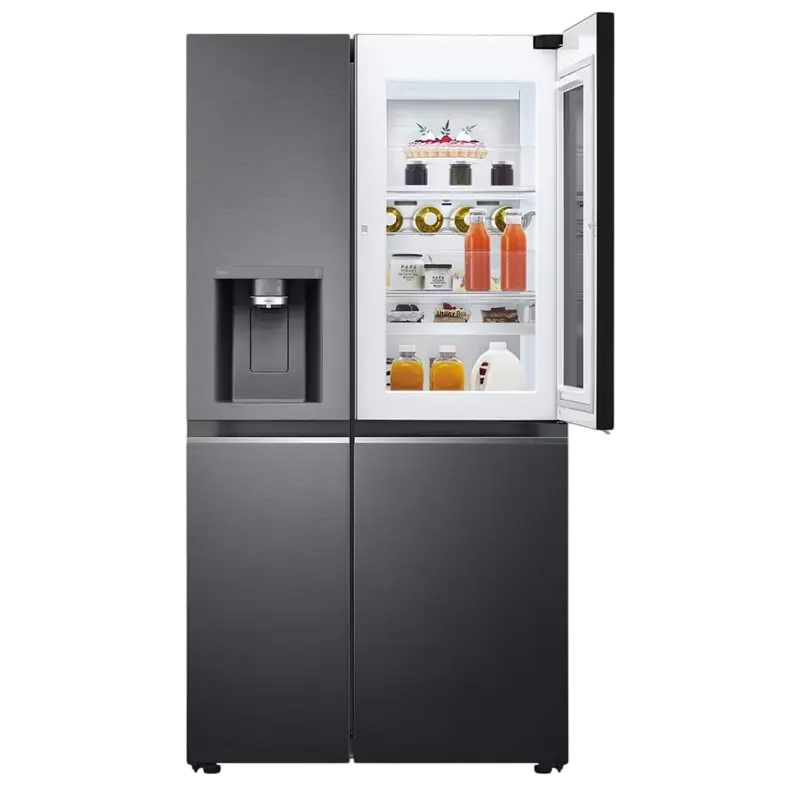 Frigider LG GSXV90MCAE, Negru
