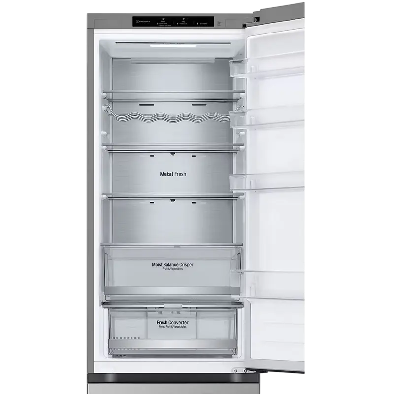 Frigider LG GBV5240DPY, Oțel inoxidabil