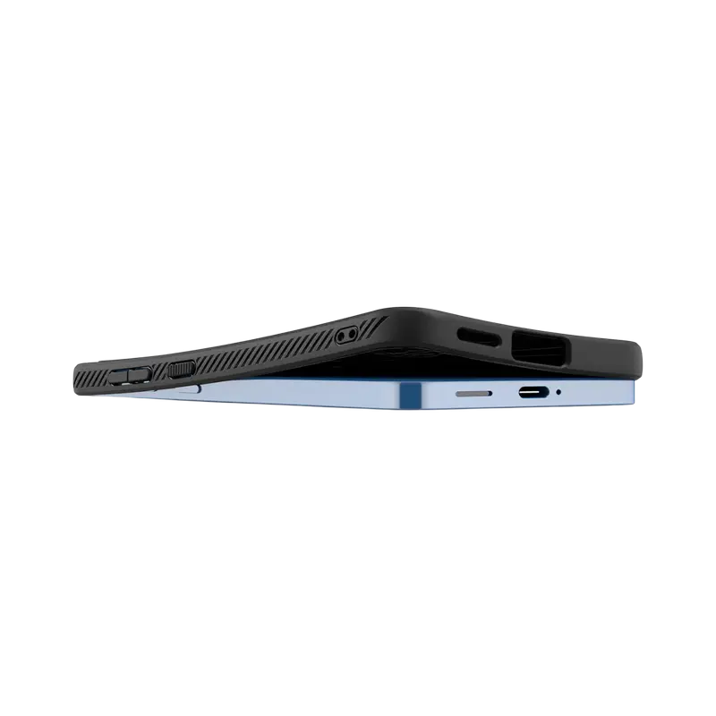 Husa Spigen Liquid Air pentru Samsung Galaxy S25+, Negru mat