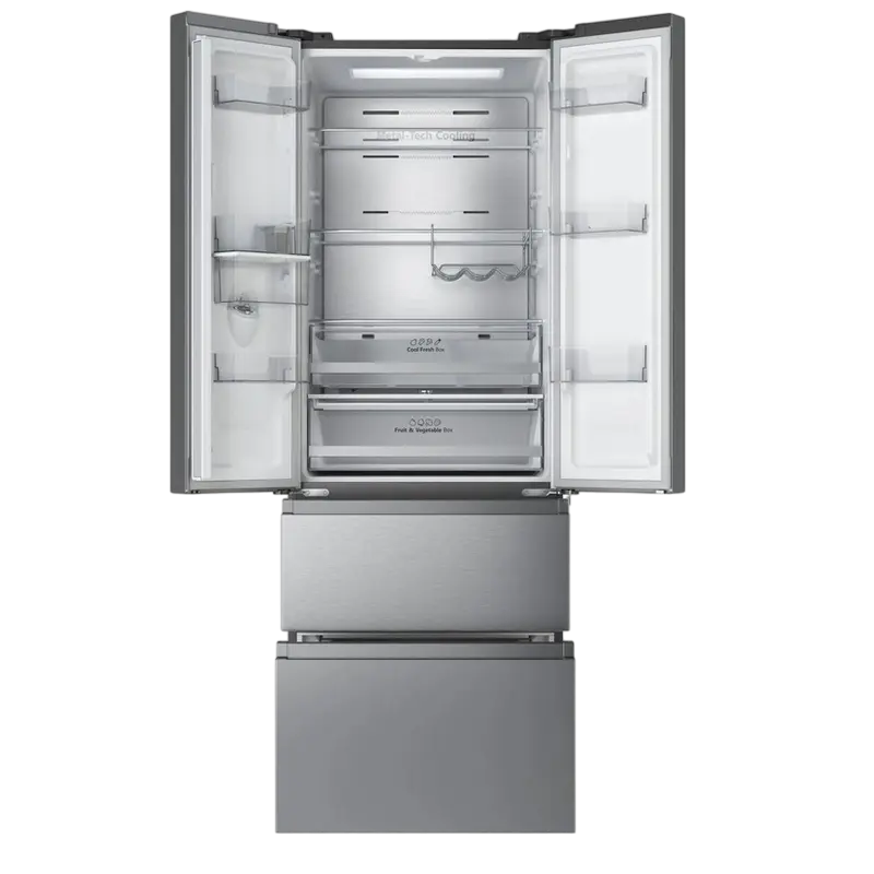 Frigider Hisense RF632N4WIE1, Oțel inoxidabil